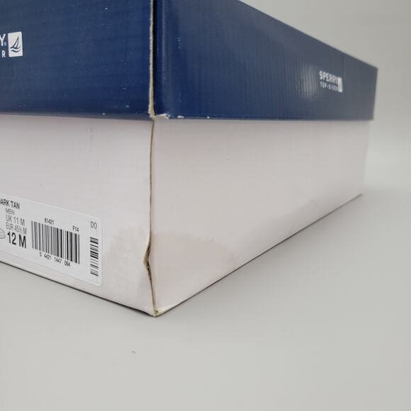 Sperry Top-Sider Billfish 3-Eye Dark Tan Boat Shoe Men's size 12 M - Picture 14 of 14